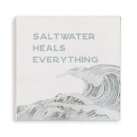 Saltwater Heals Everything Magnet
