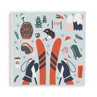 Chairlift Charm Magnet