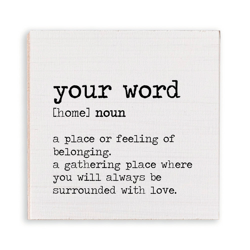 Home Personalized Magnet