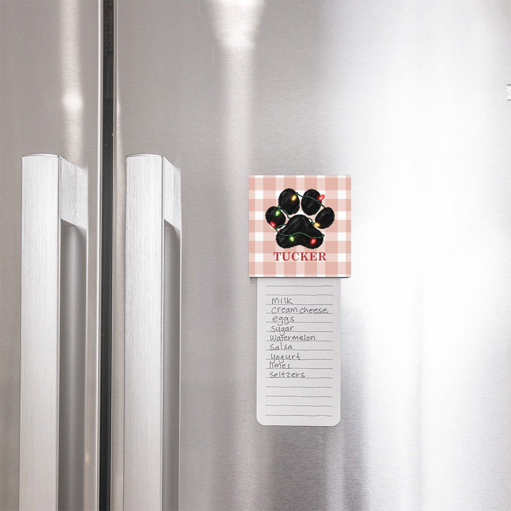 Paw Lights Personalized Magnet