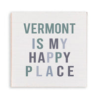 My Happy Place Personalized Magnet