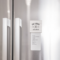 Ski Lodge Rentals Lessons Personalized Magnet