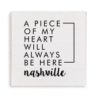 A Piece Of My Heart Will Always Be Here Personalized Magnet