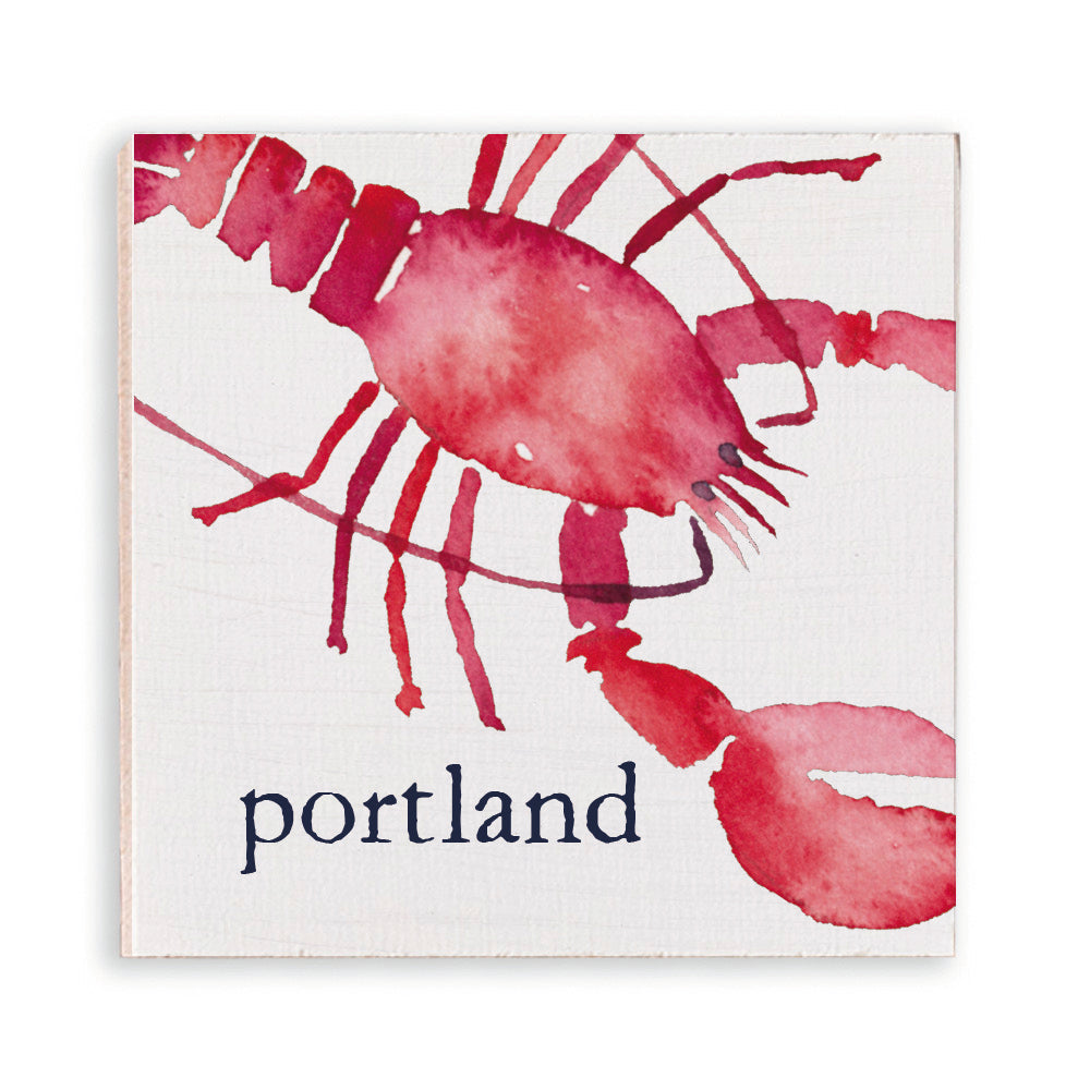 Lobster Watercolor Personalized Magnet