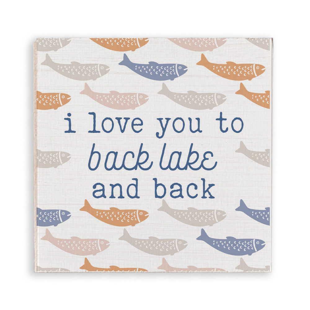 Love You To Fish Personalized Magnet