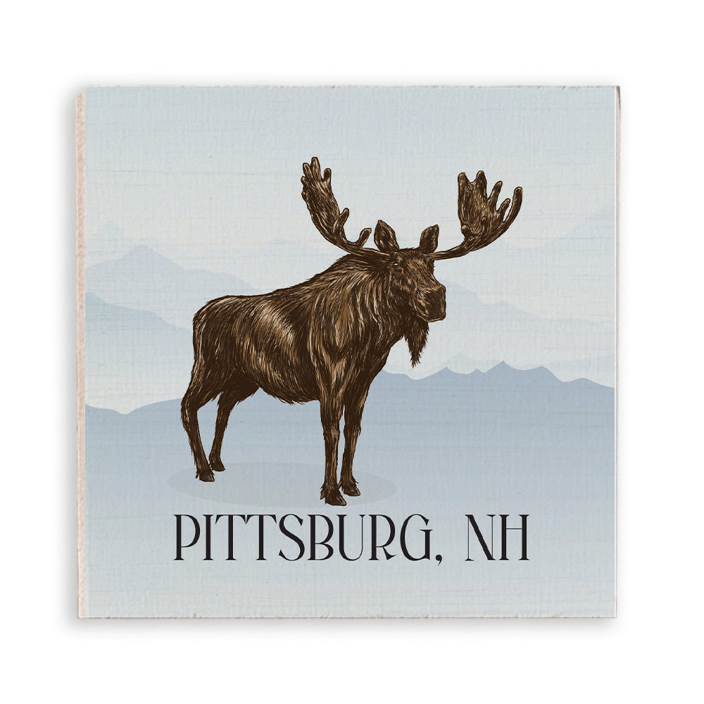 Moose Personalized Pittsburg Magnet