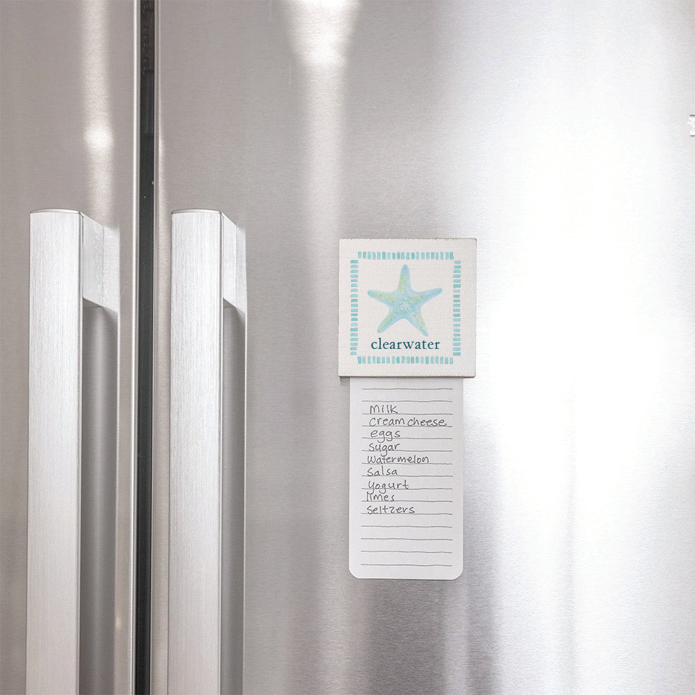 Seafoam Starfish Personalized Magnet