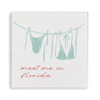 Meet Me In Bikini Personalized Magnet