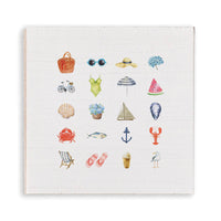 Beach Icons Magnet