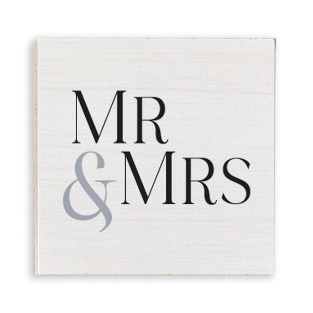 Mr & Mrs Wedding Magnet