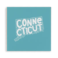 Connecticut State Teal Magnet
