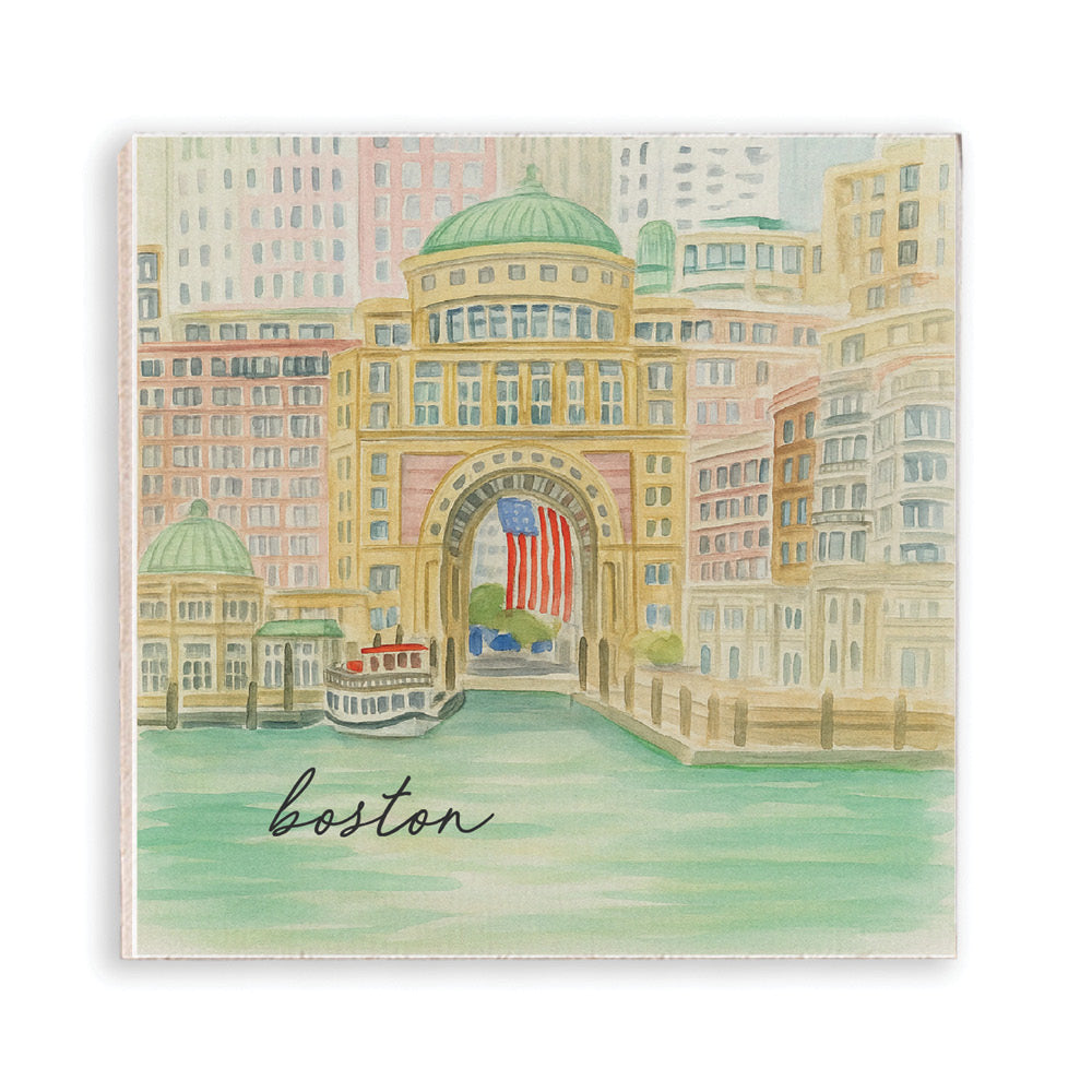 Boston Long Wharf Magnet