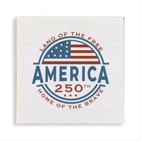 America Land Of The Free 250 Magnet