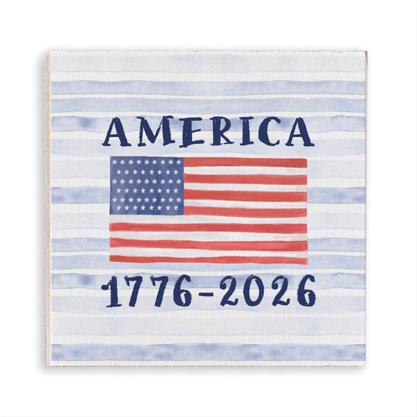 American Flag 1776-2026 Magnet