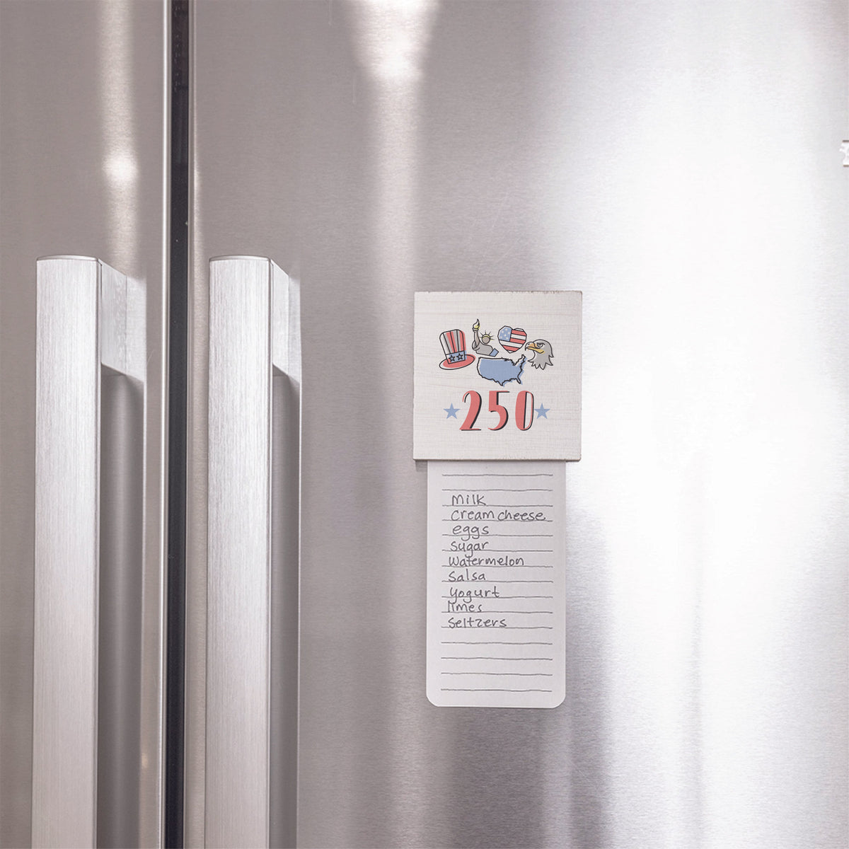 America 250 Wooden Magnet