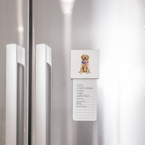 Patriotic Dog Magnet