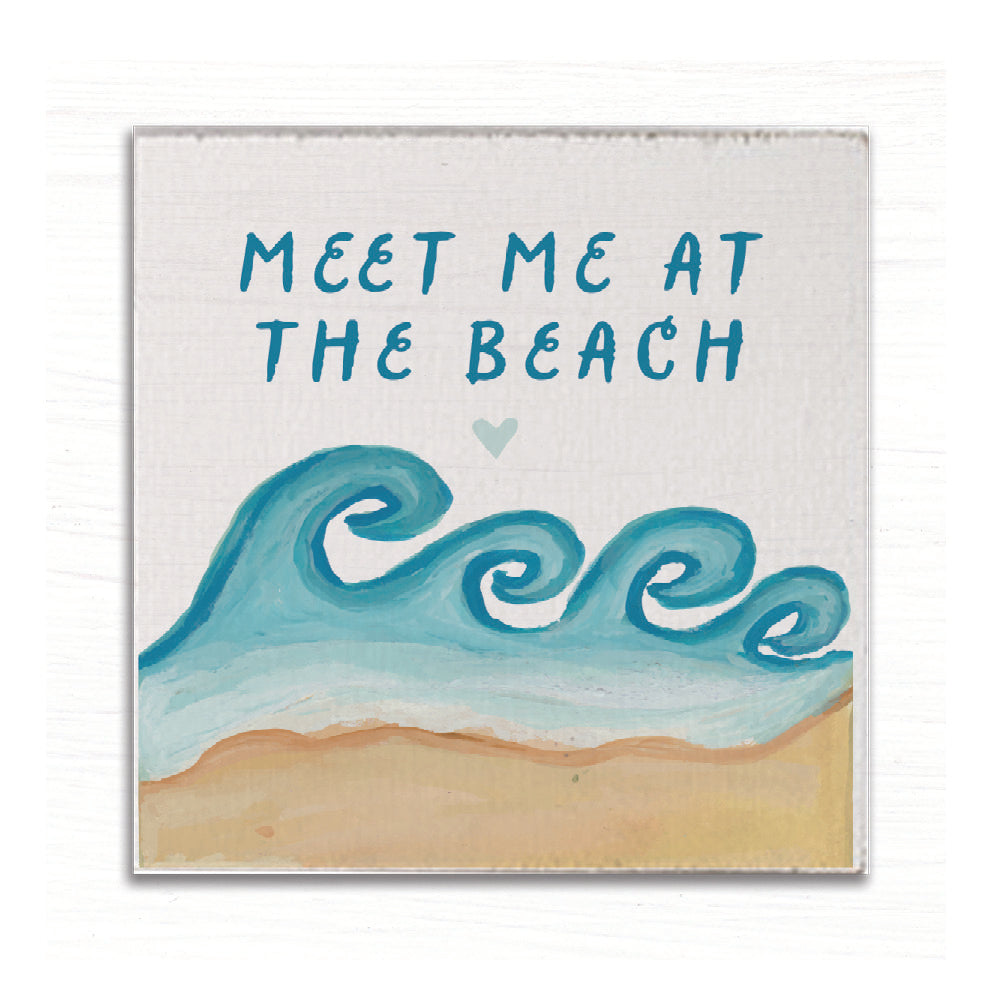 Beach Waves Magnet