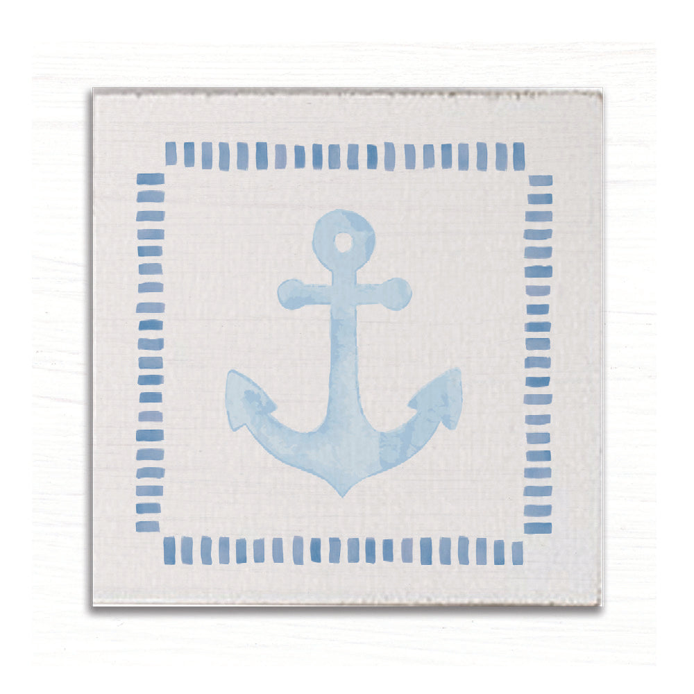 Blue Anchor Magnet