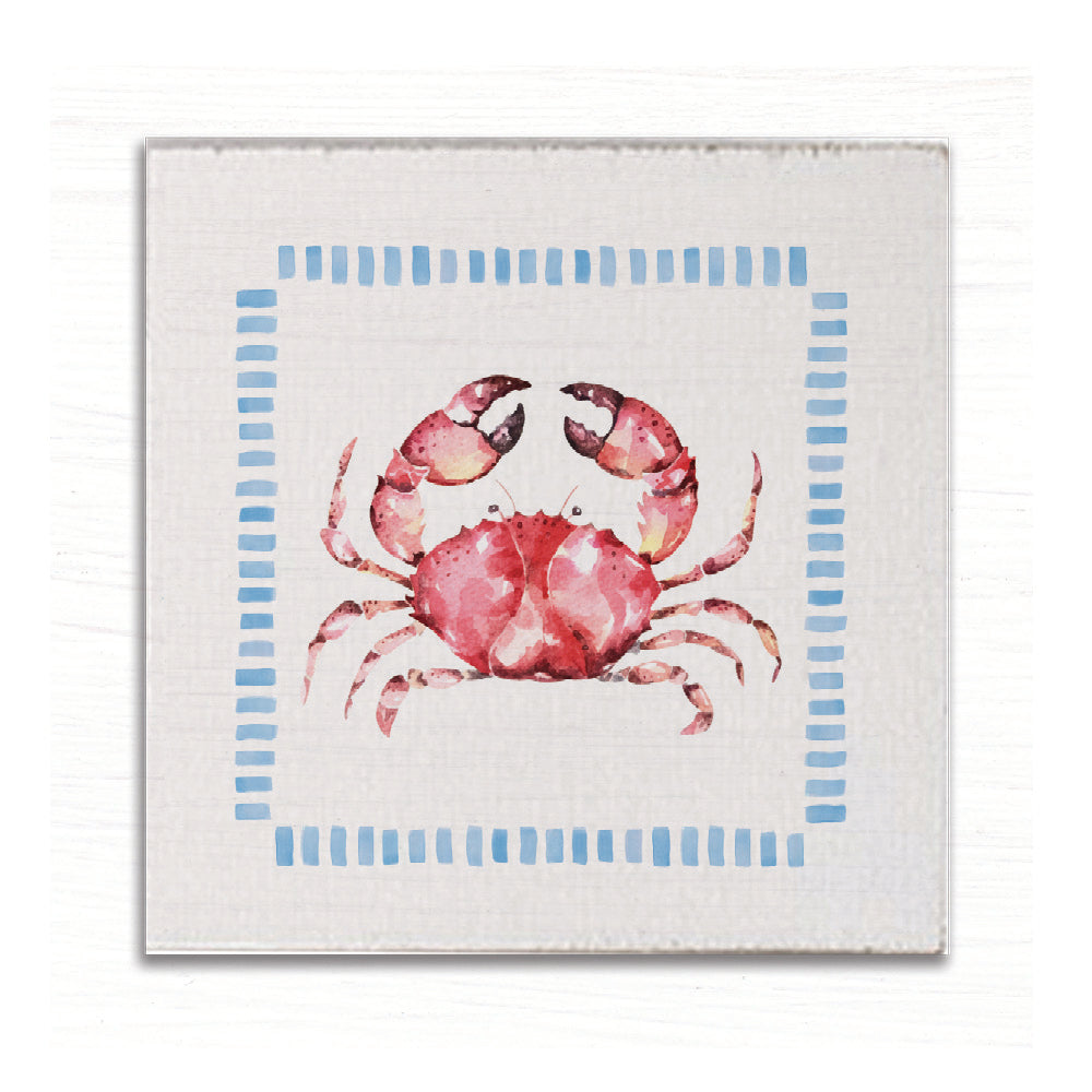 Stitched Crab Magnet