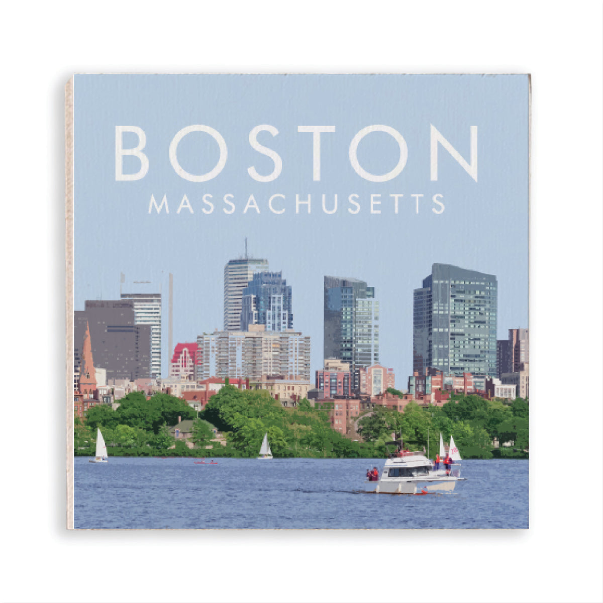 Boston Massachusetts Magnet