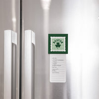 Boston Shamrock Stamp Magnet