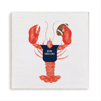 New England Football Lobster Magnet