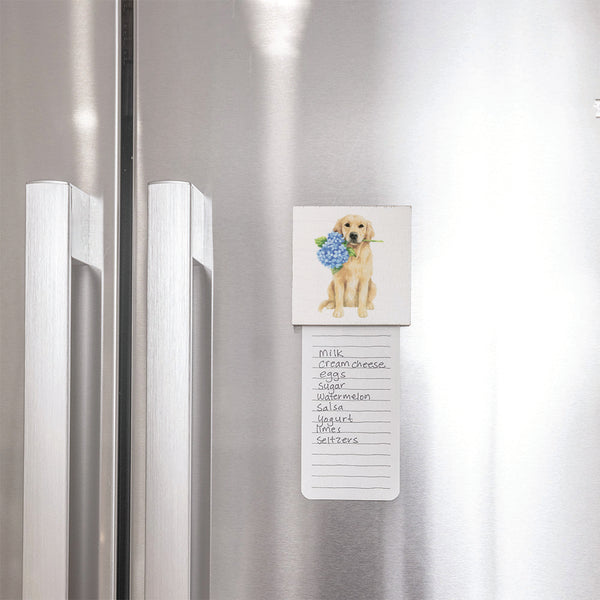 Hydrangea Dog Magnet