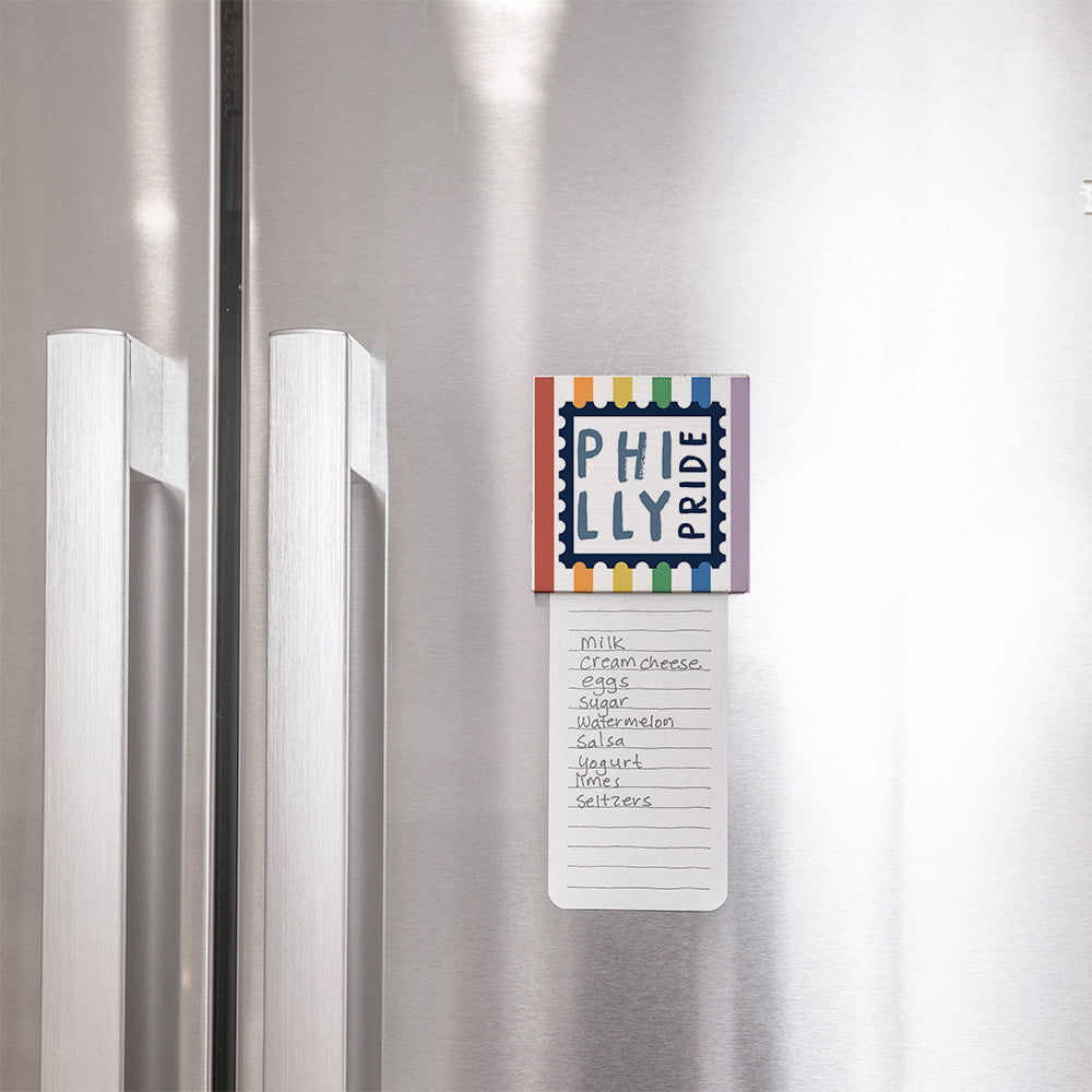 Philly Pride Stamp Magnet