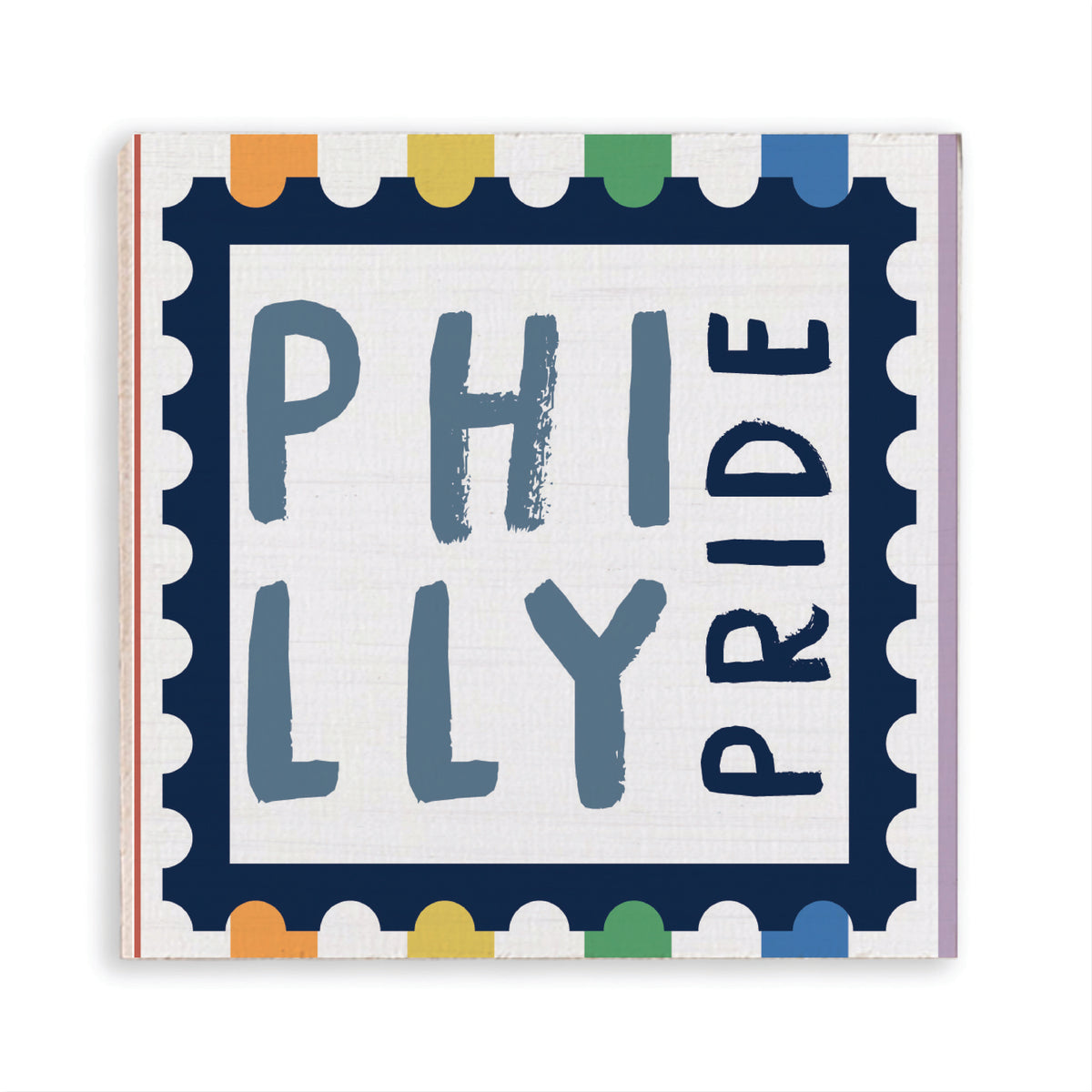 Philly Pride Stamp Magnet