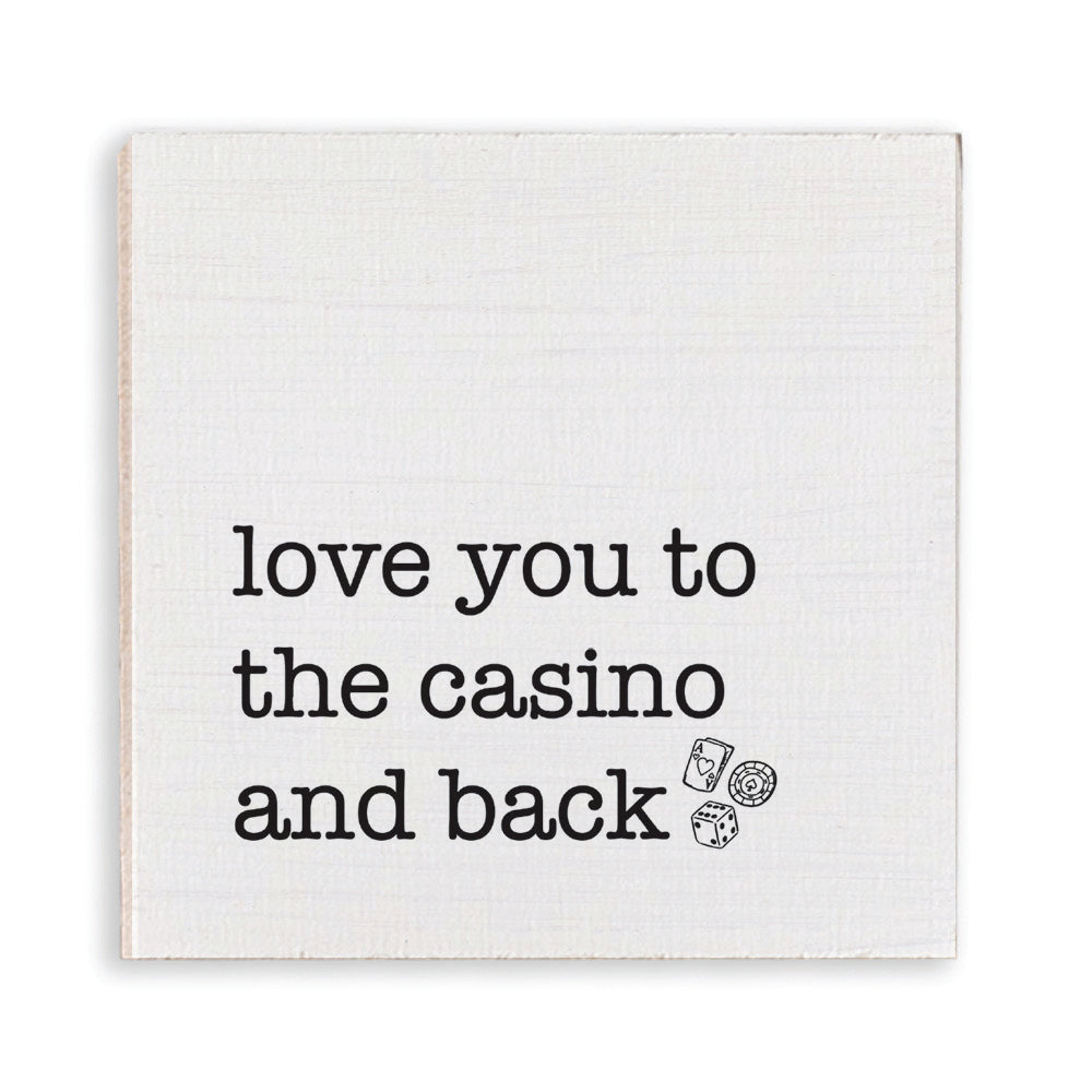 Love You To The Casino Magnet