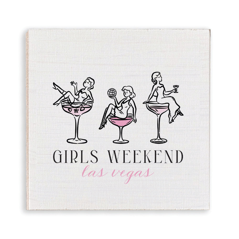 Las Vegas Girls Weekend Magnet