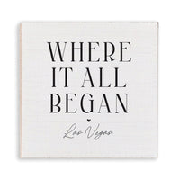 Las Vegas Where It All Began Magnet