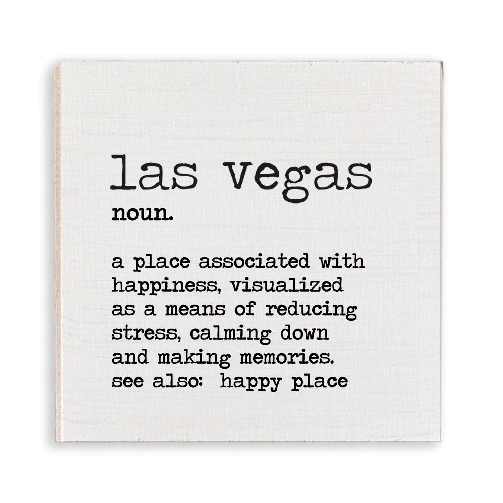 Las Vegas Definition Magnet