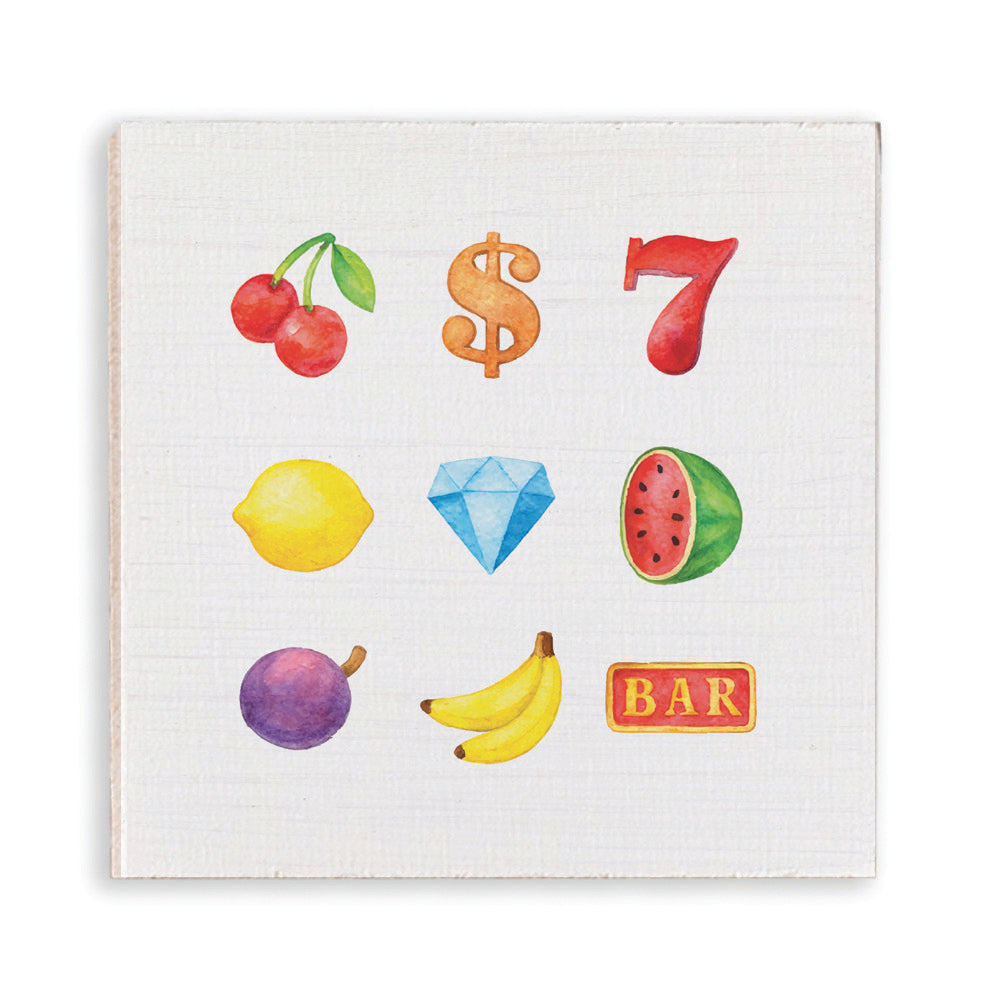 Las Vegas Lucky Icons Magnet
