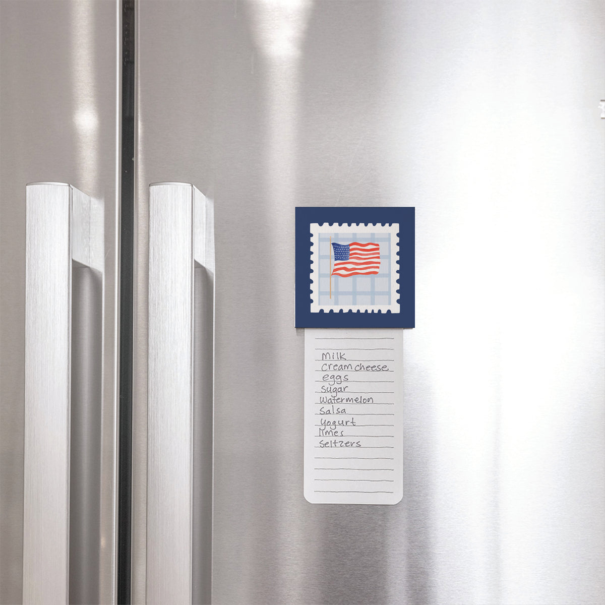 American Flag Stamp Magnet