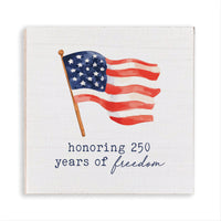 Honoring 250 Year Of Freedom Magnet