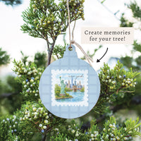 New York Stamp Ornament