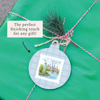 New York Stamp Ornament