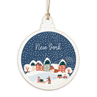 New York Snow Globe Ornament