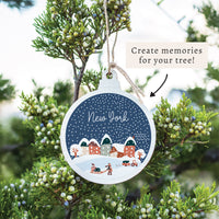 New York Snow Globe Ornament