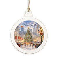 New York City Christmas Tree Ornament
