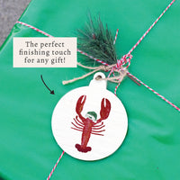 Nantucket Santa Lobster Ornament