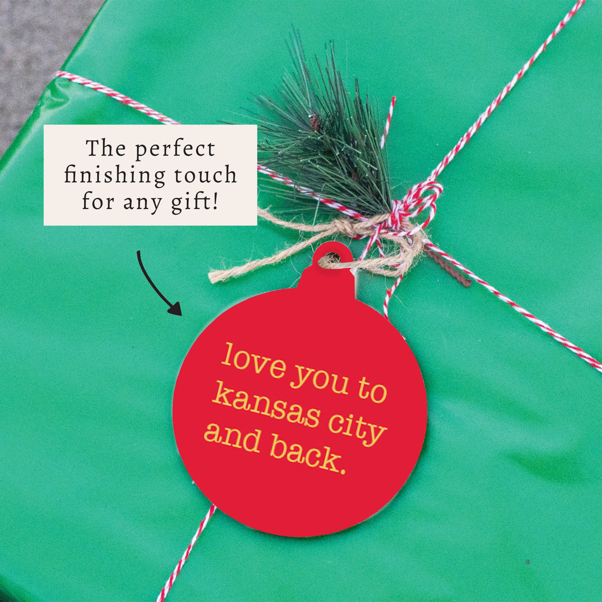 Love You To Kansas City Ornament