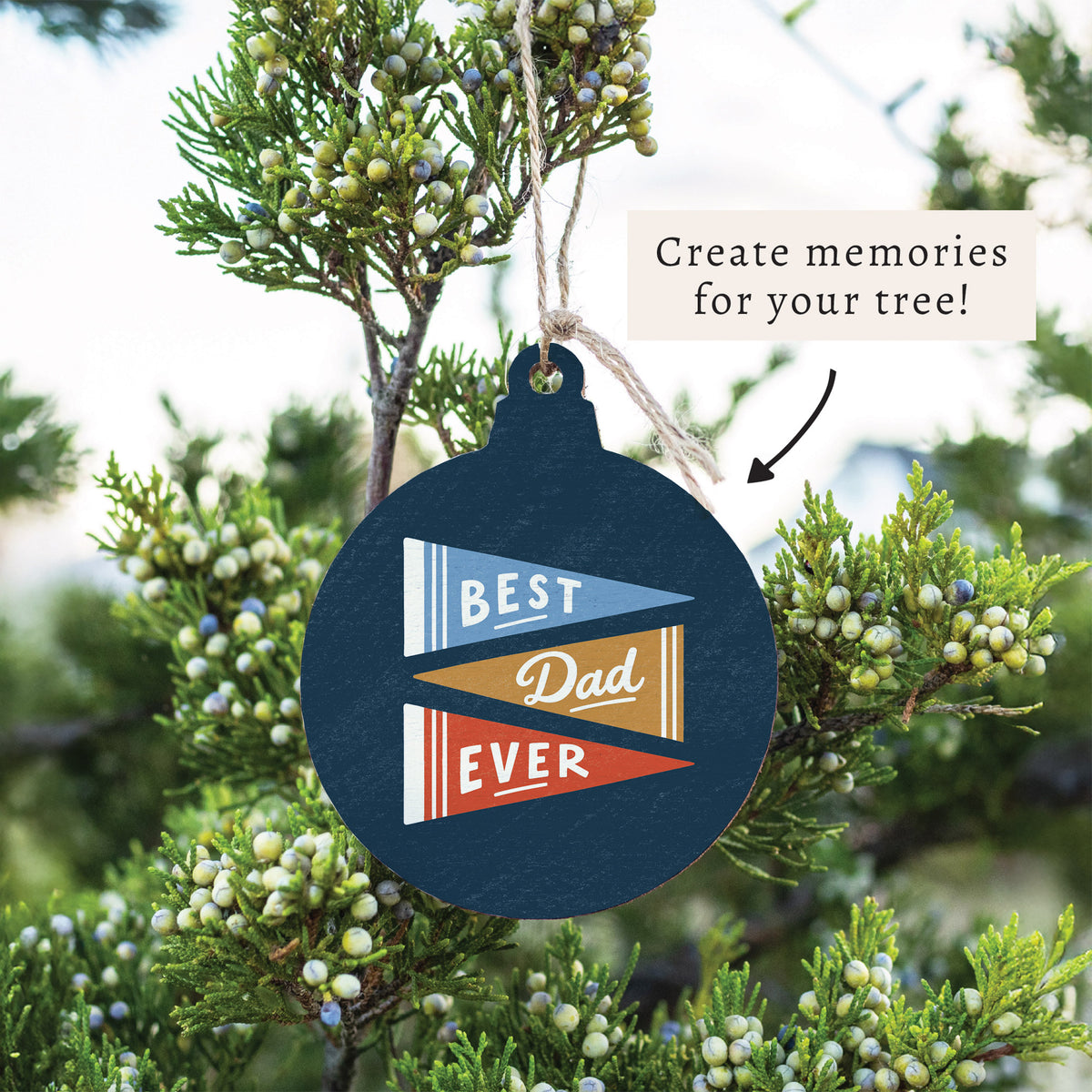 Best Dad Ever Ornament