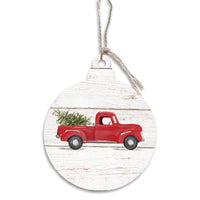 Christmas Tree Truck Ornament