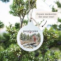 Pembroke Winter Bridge Ornament