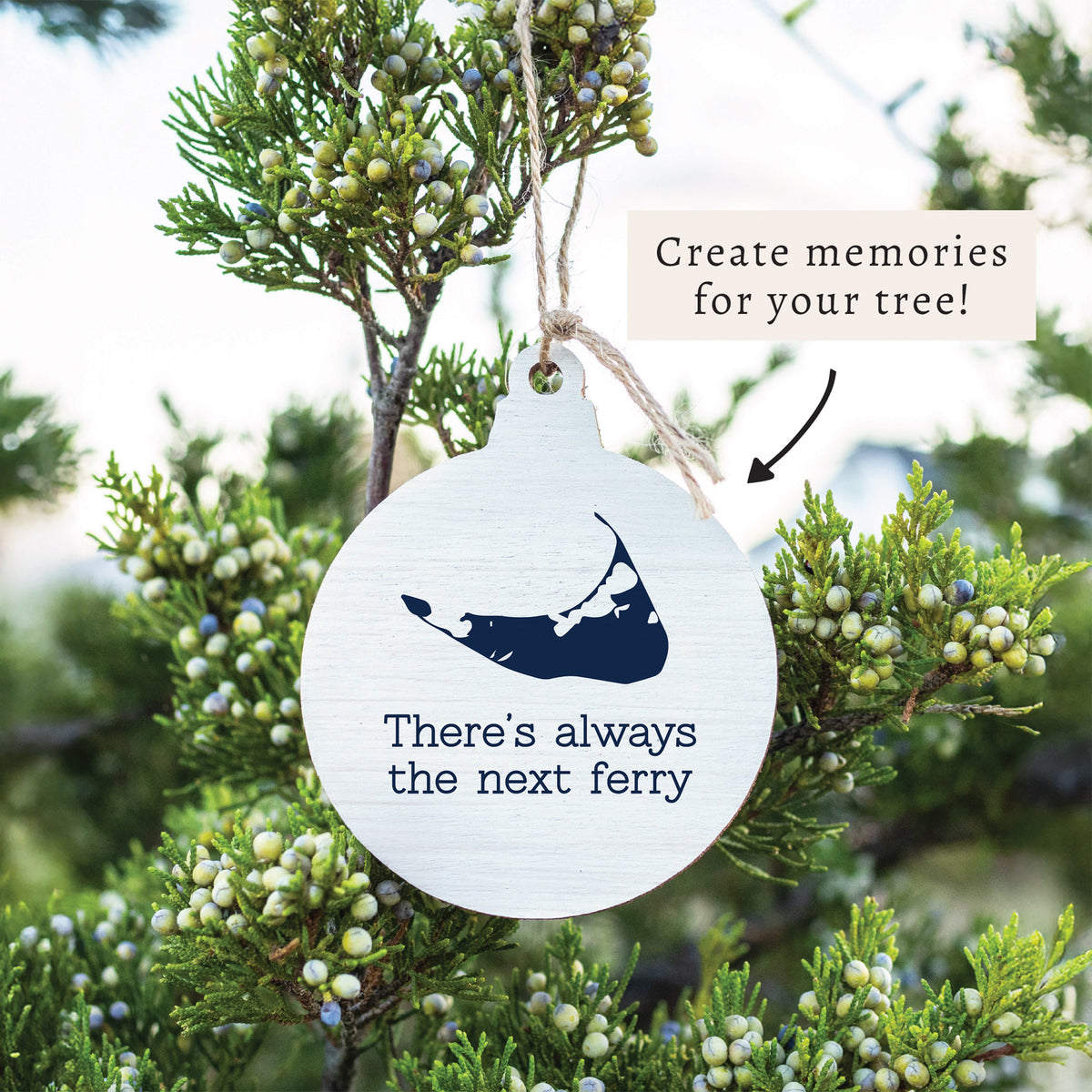 Nantucket Next Ferry Ornament