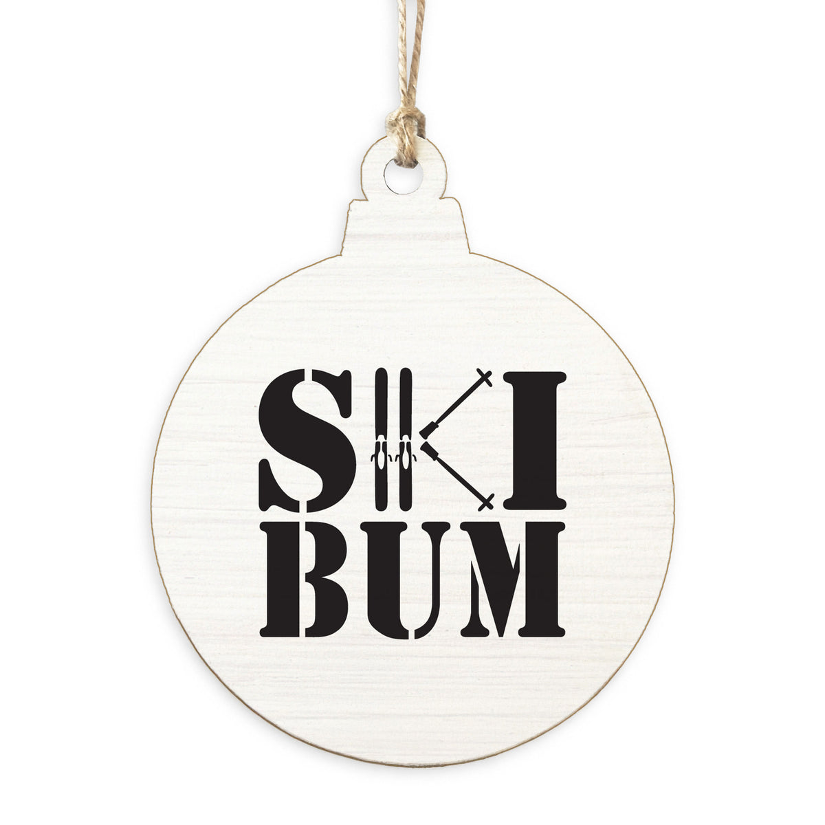 Ski Bum Ornament