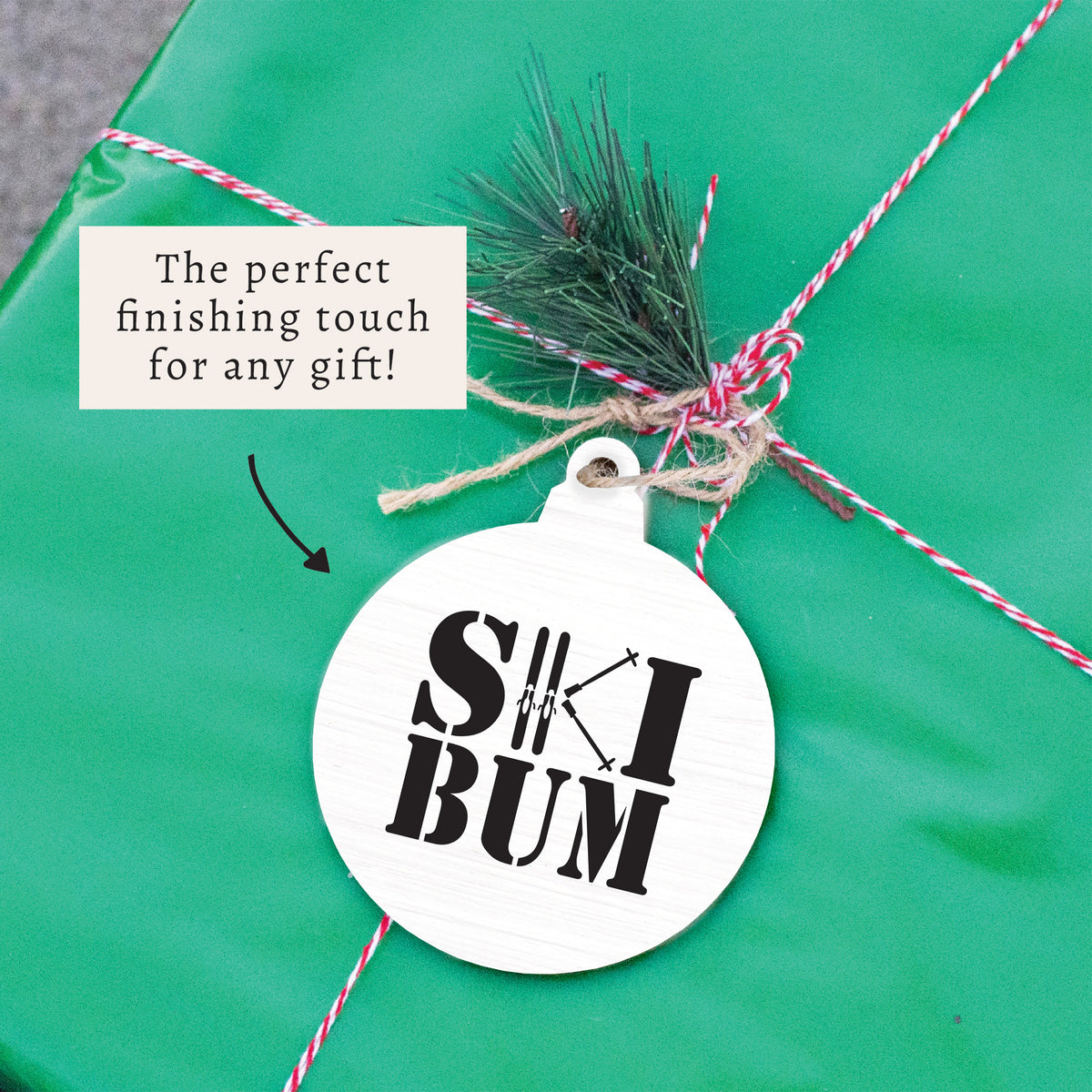 Ski Bum Ornament