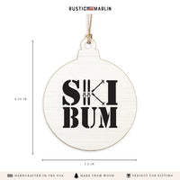 Ski Bum Ornament